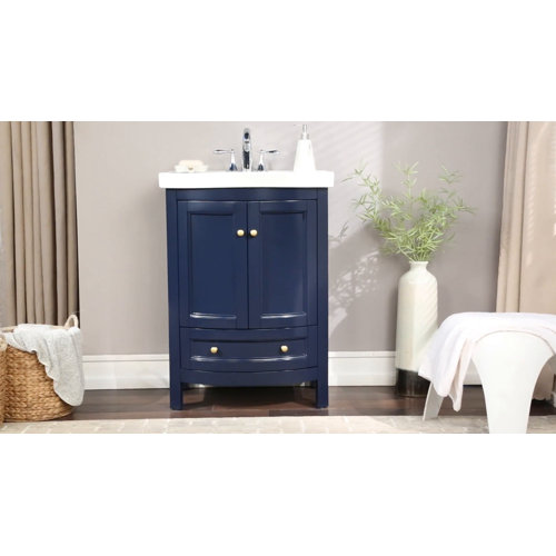 Charlton Home® Thibeault 24" Single Bathroom Vanity Set & Reviews Wayfair